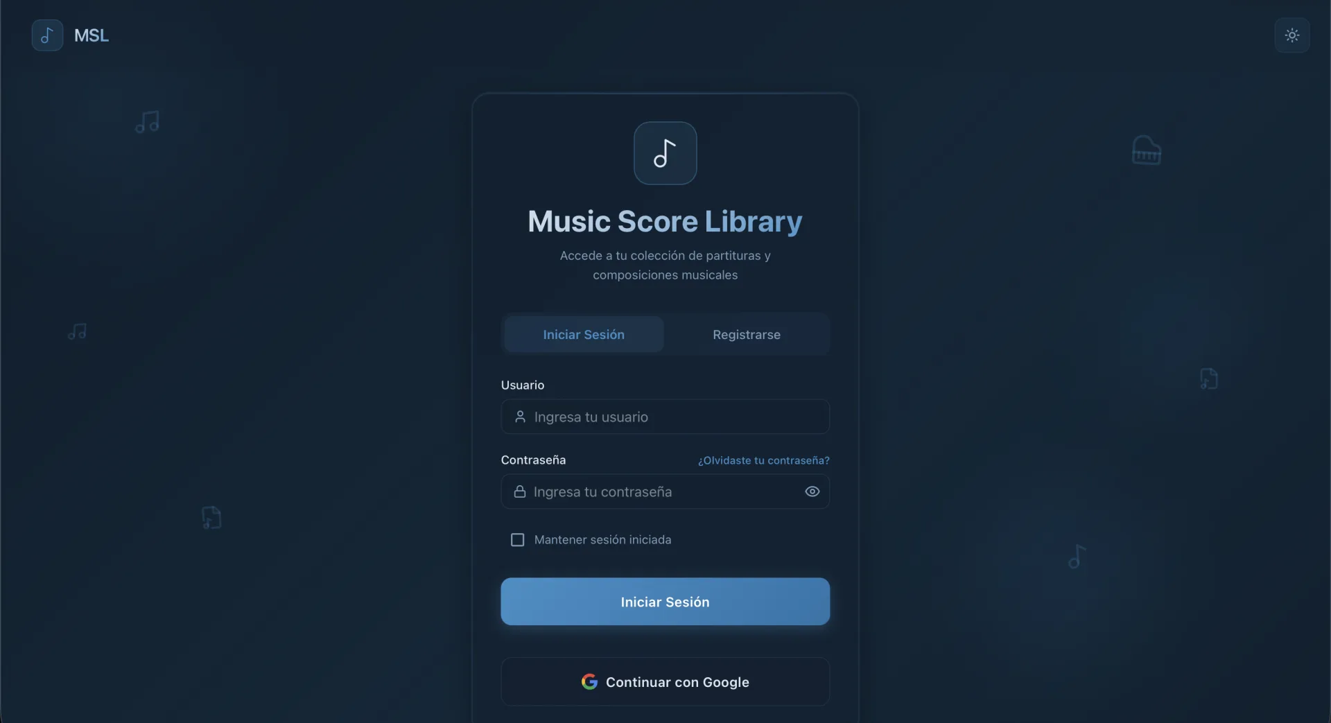 MSL Music Library